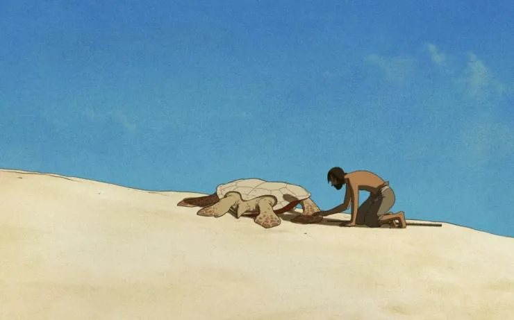 Красная черепаха (2016) через торрент скачать Красная черепаха (2016) мультфильм через торрент скачать