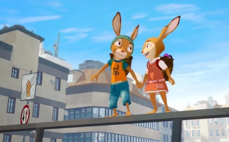 Заячья школа (2017) через торрент скачать Заячья школа (2017) мультфильм через торрент скачать