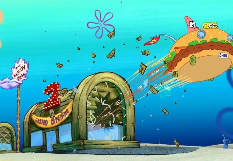 Губка Боб - квадратные штаны (2004) через торрент бесплатно Губка Боб - квадратные штаны (2004) мультфильм через торрент бесплатно