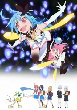Хлопушки-колотушки / Flip Flappers (2016) сериал мультфильм аниме скачать через торрент в хорошем качестве