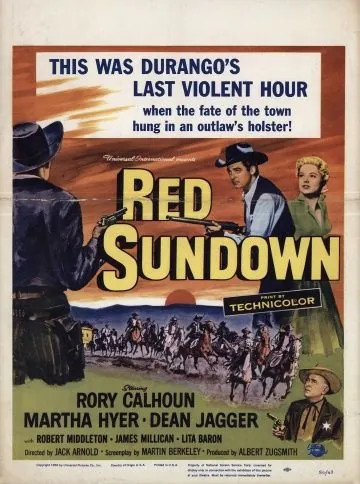 Кровавый закат / Red Sundown (1956) фильм скачать через торрент в хорошем качестве