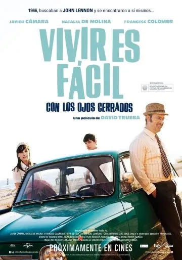 Легко живется с закрытыми глазами / Vivir es fácil con los ojos cerrados (2013) фильм скачать через торрент в хорошем качестве