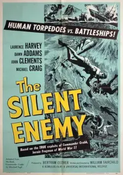 Невидимый враг. Боевые пловцы / The Silent Enemy (1958) фильм скачать через торрент в хорошем качестве