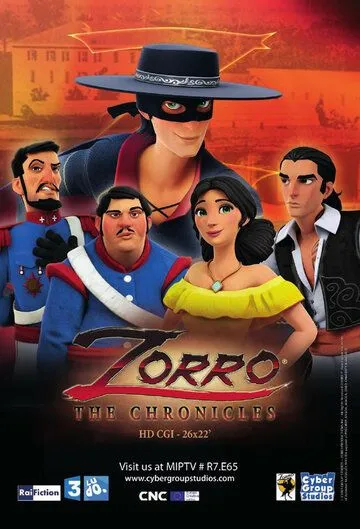 Хроники Зорро / Zorro the Chronicles (2015) мультфильм скачать через торрент в хорошем качестве