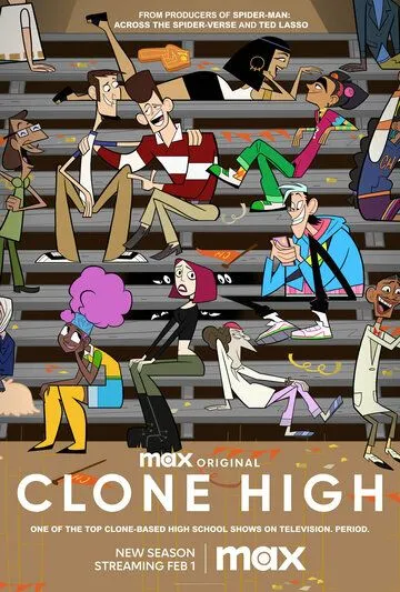 Школа Клонов / Clone High (2023) сериал мультфильм скачать через торрент в хорошем качестве