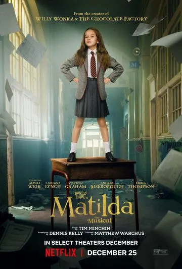 Матильда / Roald Dahl's Matilda the Musical (2022) фильм скачать через торрент в хорошем качестве