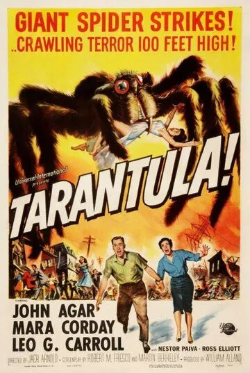 Тарантул / Tarantula (1955) фильм скачать через торрент в хорошем качестве