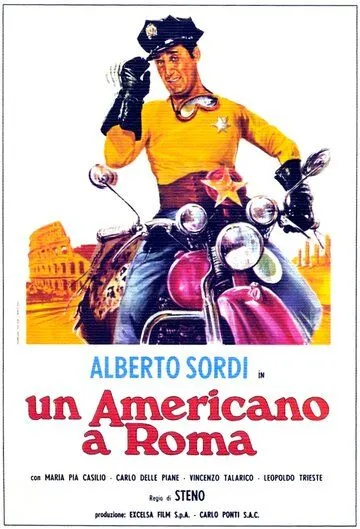 Американец в Риме / An American in Rome (1954) фильм скачать через торрент в хорошем качестве