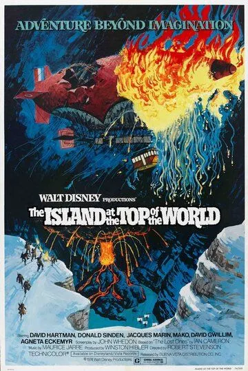 Остров на вершине мира / The Island at the Top of the World (1974) фильм скачать через торрент в хорошем качестве