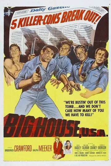 Большой дом / Big House, U.S.A. (1955) фильм скачать через торрент в хорошем качестве