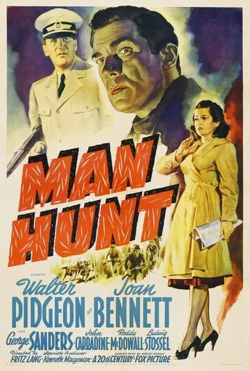 Охота на человека / Man Hunt (1941) фильм скачать через торрент в хорошем качестве