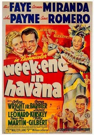 Уик-энд в Гаване / Week-End in Havana (1941) фильм скачать через торрент в хорошем качестве