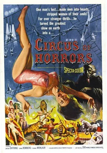 Цирк ужасов / Circus of Horrors (1960) фильм скачать через торрент в хорошем качестве