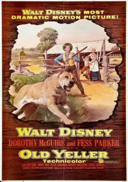 Старый Брехун / Old Yeller (1957) фильм скачать через торрент в хорошем качестве