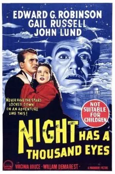У ночи тысяча глаз / Night Has a Thousand Eyes (1948) фильм скачать через торрент в хорошем качестве
