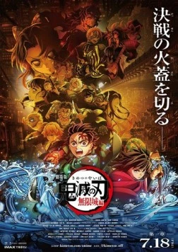 Истребитель демонов: Kimetsu No Yaiba Бесконечная крепость / Kimetsu no Yaiba Movie: Mugen Jou-hen (2025) мультфильм скачать через торрент в хорошем качестве