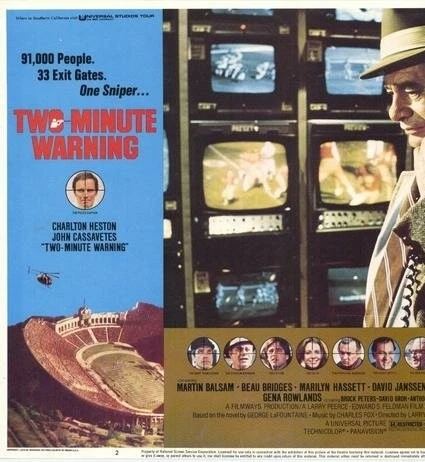 Двухминутное предупреждение (1976) через торрент скачать Двухминутное предупреждение (1976) фильм через торрент скачать