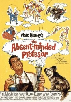 Отмороженный профессор / The Absent Minded Professor (1961) фильм скачать через торрент в хорошем качестве