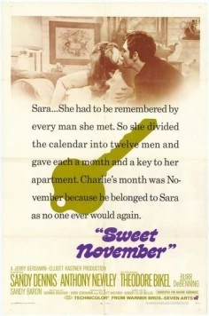 Сладкий ноябрь / Sweet November (1968) фильм скачать через торрент в хорошем качестве