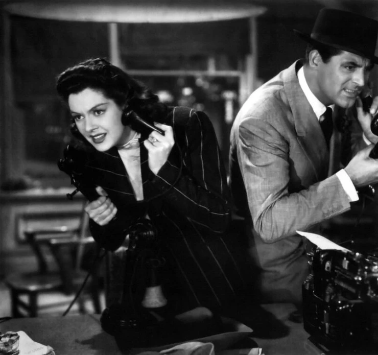 Его девушка Пятница (1939) через торрент скачать Его девушка Пятница (1939) фильм через торрент скачать