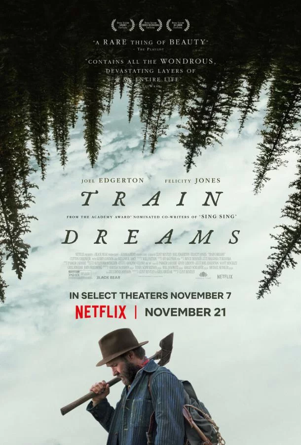 Сны поездов / Train Dreams (2025) фильм скачать через торрент в хорошем качестве