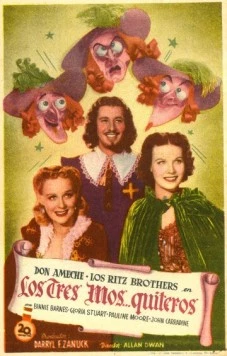 Три мушкетера / The Three Musketeers (1939) сериал скачать через торрент в хорошем качестве