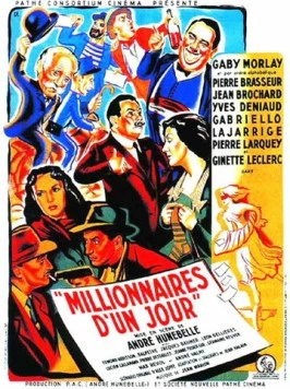 Миллионеры на один день / Millionnaires d'un jour (1949) фильм скачать через торрент в хорошем качестве